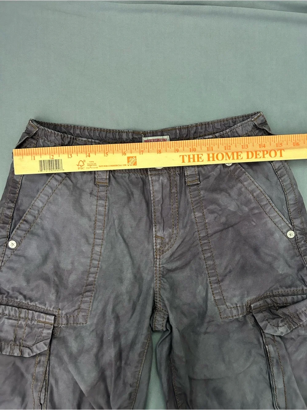 True Religion Brand Jeans Y2K Men's Size 26 Acid-washed Purple Jeans